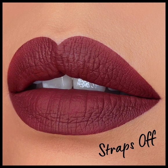 NYX Lingerie XXL Matte Liquid Lipstick - 08 Straps Off - Branded Beauty