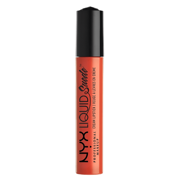 NYX Liquid Suede Cream Lipstick 05 Orange County - Branded Beauty