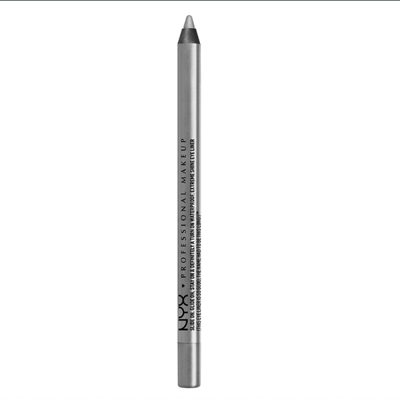NYX Metallic Eyeliner Waterproof 02 Silver - Branded Beauty