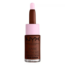 NYX Professional Makeup Bare With Me Luminous Tinted Skin Serum - 05 Universal Deep - Branded Beauty
