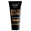 NYX Professional Makeup Born To Glow Naturally Radiant Foundation - 14 Golden Honey - Branded Beauty