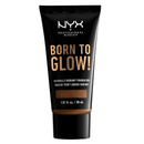 NYX Professional Makeup Born To Glow Naturally Radiant Foundation - 19 Mocha - Branded Beauty
