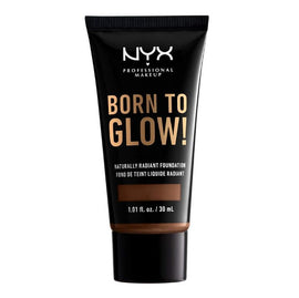 NYX Professional Makeup Born To Glow Naturally Radiant Foundation - 20 Deep Rich - Branded Beauty