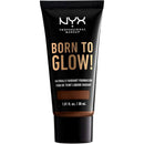 NYX Professional Makeup Born To Glow Naturally Radiant Foundation - 22.7 Deep Walnut - Branded Beauty