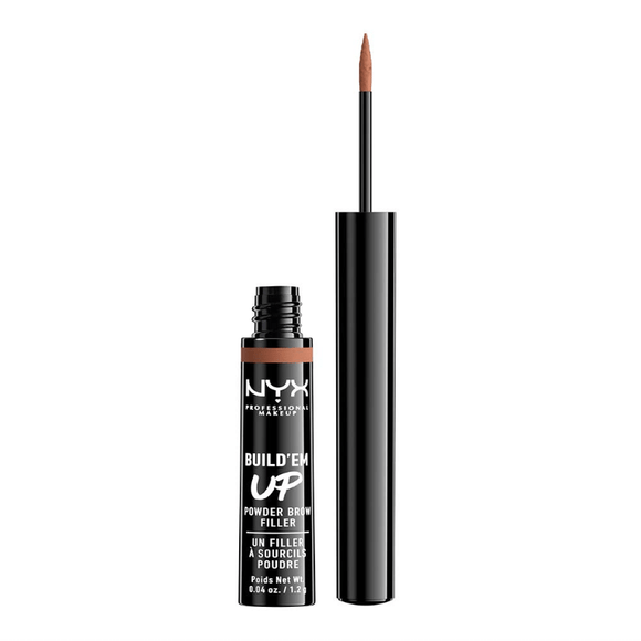 NYX Professional Makeup Build'Em Up Powder Brow Filler - 04 Auburn - Branded Beauty