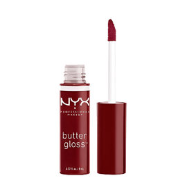 NYX Professional Makeup Butter Gloss - 27 Red Wine Truffle - Branded Beauty