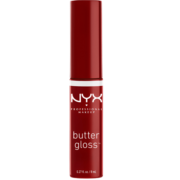 NYX Professional Makeup Butter Gloss - 27 Red Wine Truffle - Branded Beauty