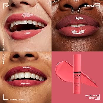 NYX Professional Makeup Butter Gloss - 36 Sorbet - Branded Beauty