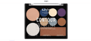 NYX Professional Makeup Contour Intuitive Sculpting Palette - 04 Jewel Queen - Branded Beauty