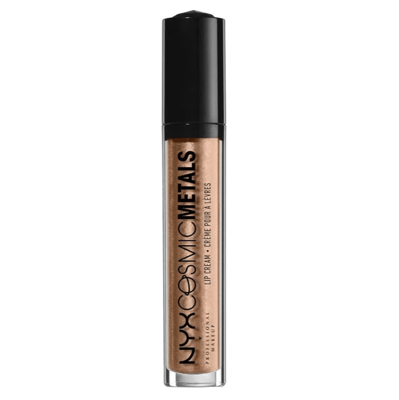 NYX Professional Makeup Cosmic Metals Lip Cream - 17 Metropolitan Night - Branded Beauty