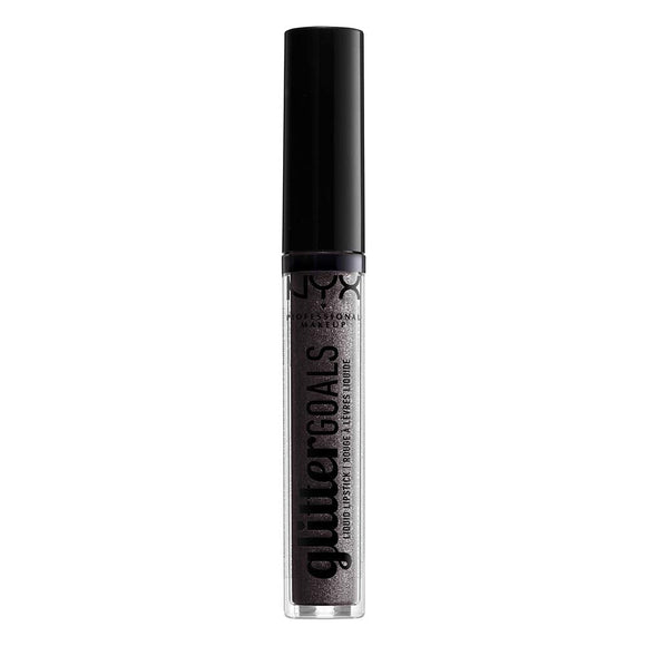 NYX Professional Makeup Glitter Goals Liquid Lipstick - Alienated - Branded Beauty