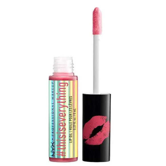 NYX Professional Makeup Limited Edition Pride ThisIsEverything Lip Oil - Peppered Power - Branded Beauty