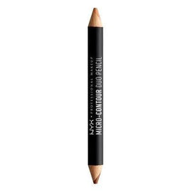 NYX Professional Makeup Micro - Contour Duo Pencil - 03 Medium Deep - Branded Beauty