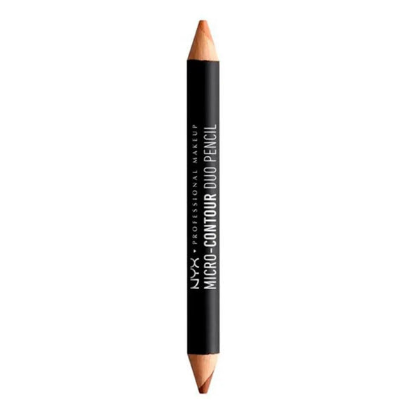 NYX Professional Makeup Micro ConTour Duo Pencil - 04 Deep Profond - Branded Beauty
