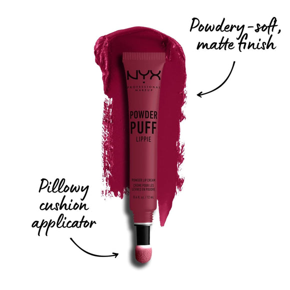NYX Professional Makeup Powder Puff Lip Cream 12 Prank Call - Branded Beauty