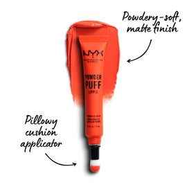 NYX Professional Makeup Powder Puff Lip Cream - 17 Crushing Hard - Branded Beauty