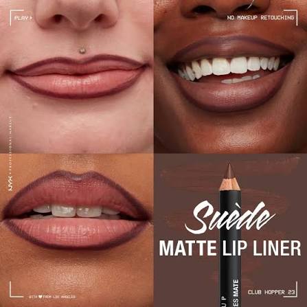 NYX Professional Makeup Suede Matte Lip Liner - 23 Club Hopper - Branded Beauty