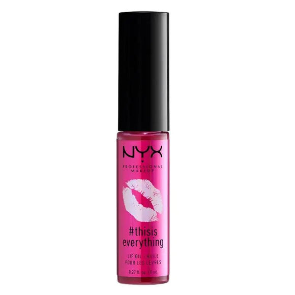 NYX Professional Makeup This Is Everything Lip Oil - 04 Sheer Berry - Branded Beauty