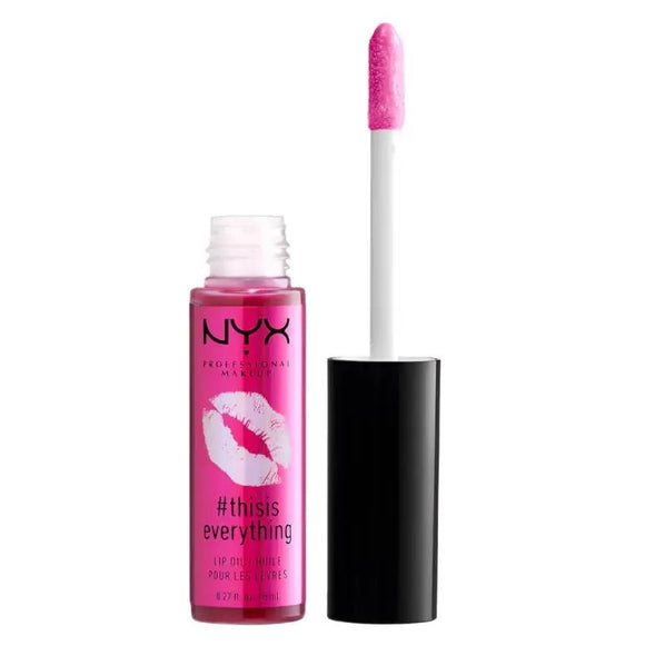 NYX Professional Makeup This Is Everything Lip Oil - 04 Sheer Berry - Branded Beauty