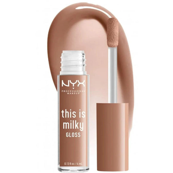 NYX Professional Makeup This Is Milky Lip Gloss - Cookies & Milk - Branded Beauty