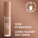 NYX Professional Makeup This Is Milky Lip Gloss - Cookies & Milk - Branded Beauty