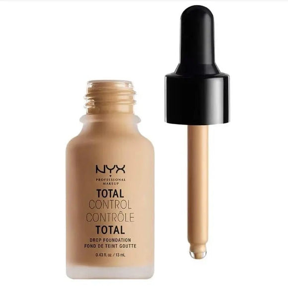 NYX Professional Makeup Total Control Drop Foundation 09 Medium Olive - Branded Beauty