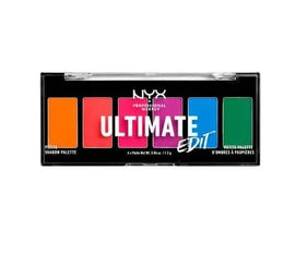 NYX Professional Makeup Ultimate Edit Petite Shadow Palette - 02 Brights - Branded Beauty