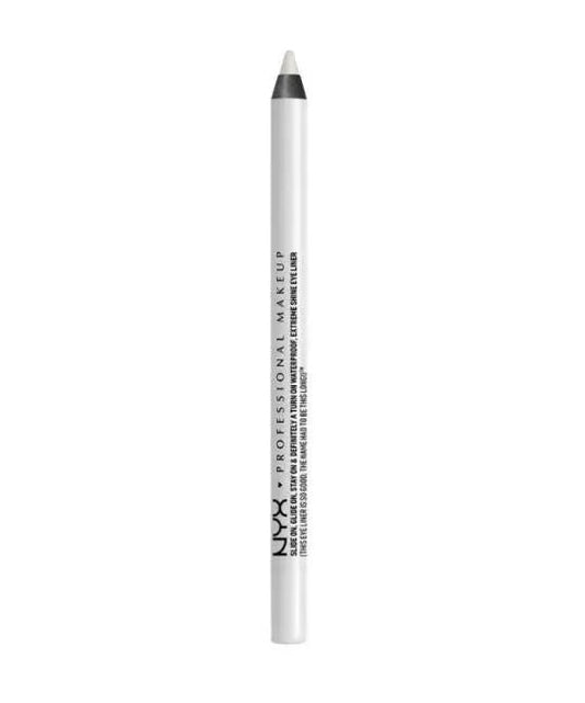 NYX Professional Makeup Waterproof Extreme Shine Eyeliner - 04 Pure White - Branded Beauty
