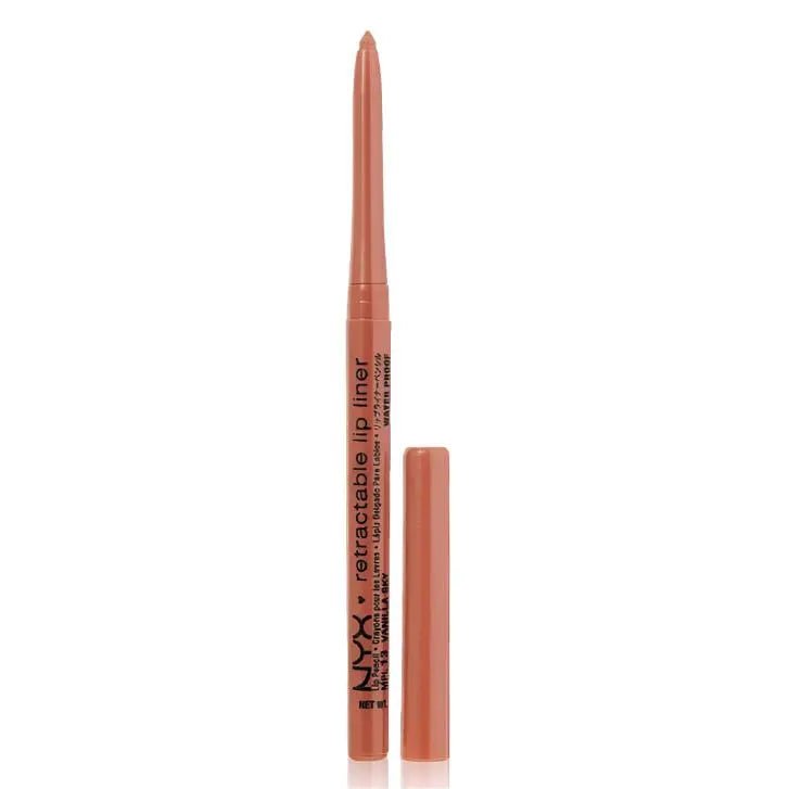 NYX Professional Makeup Waterproof Retractable Lip Liner - 13 Vanilla Sky - Branded Beauty