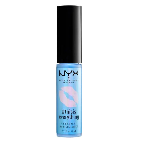 NYX Professional MakeupThisIsEverything Lip Oil 02 Sheer Sky Blue - Branded Beauty