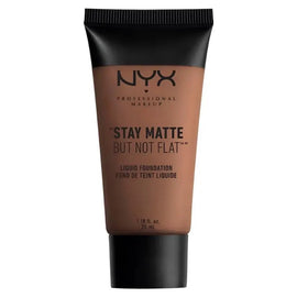 NYX "Stay Matte But Not Flat" Liquid Foundation 19 Cocoa - Branded Beauty