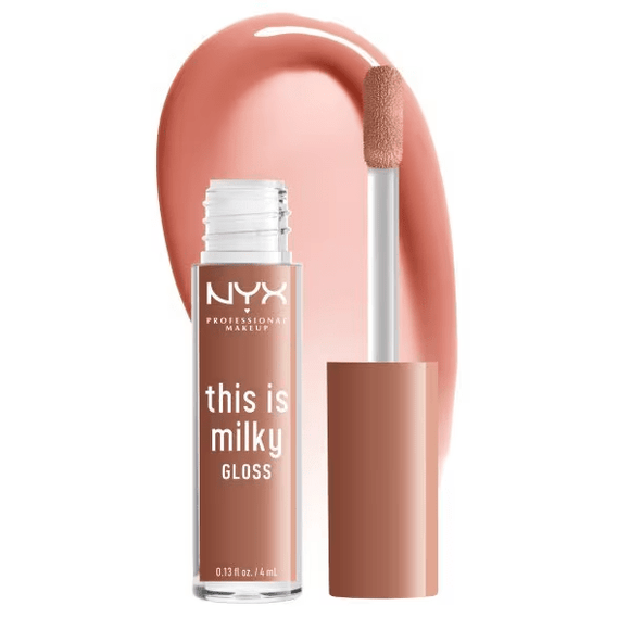 NYX This is Milky Lip Gloss - Pink Shake - Branded Beauty