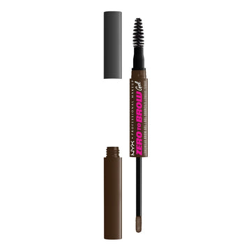NYX Zero To Brow Longwear Waterproof Eyebrow Gel - 07 Espresso - Branded Beauty