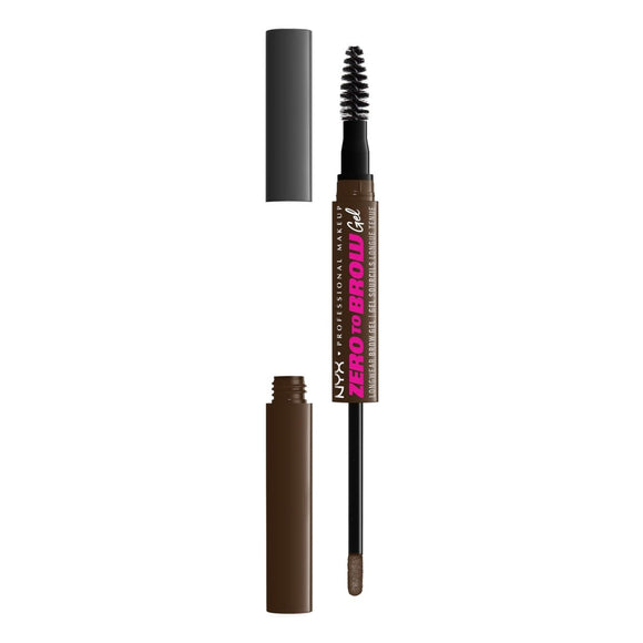 NYX Zero To Brow Longwear Waterproof Eyebrow Gel - 07 Espresso - Branded Beauty