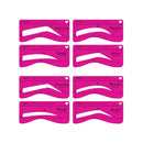 NYX Zero To Brow Stencil Book For Skinny Brows - Branded Beauty