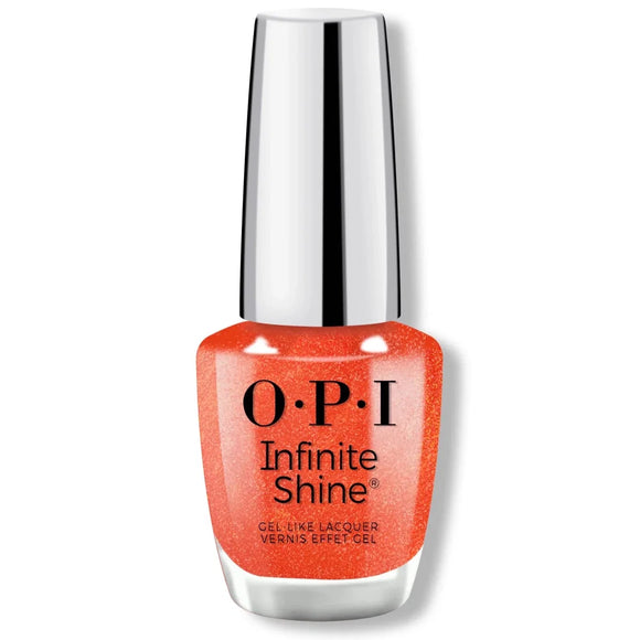 OPI Infinite Shine Spring 2026 Collection - Shock Em Orange - Branded Beauty