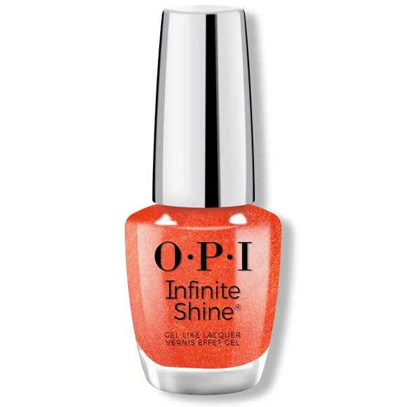 OPI Infinite Shine Spring 2026 Collection - Shock Em Orange - Branded Beauty