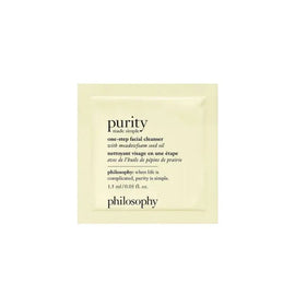 PHILOSOPHY PURITY MADE SIMPLE ONE STEP FACIAL CLEANSER 1.5ML - Branded Beauty