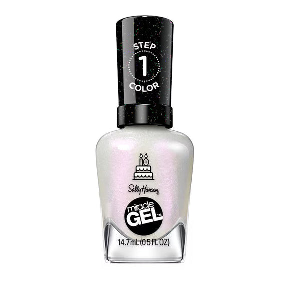 Sally Hansen Miracle Gel Nail Polish - 785 Twinkle Whites