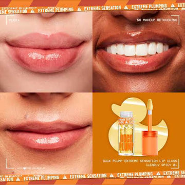 NYX Duck Plump High Pigment Lip Gloss - 01 Clearly Spicy - 0