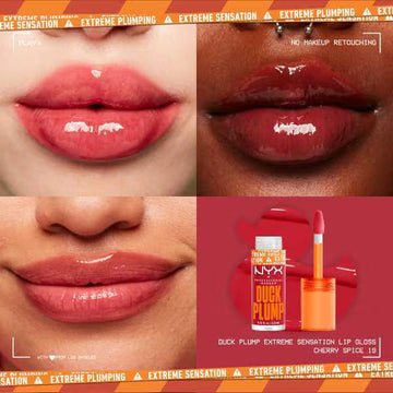 NYX Duck Plump High Pigment Lip Gloss - 19 Cherry Spice - 0