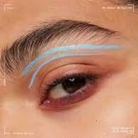 NYX Vivid Brights Matte Liquid Eyeliner - 06 Blue Thang - 0