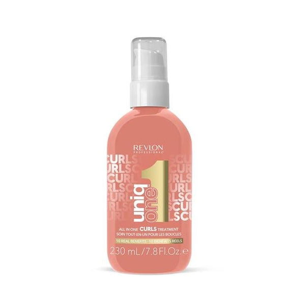 Revlon Uniq One All In One Hair Treatment - Curl 230ml - Branded Beauty