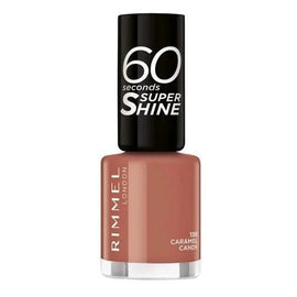 Rimmel 60 Seconds Super Shine Nail Polish - 130 Caramel Candy - Branded Beauty