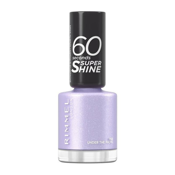Rimmel 60 Seconds Super Shine Nail Polish - 153 Under The Palms - Branded Beauty