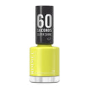Rimmel 60 Seconds Super Shine Nail Polish - 155 Beach Breeze Please - Branded Beauty
