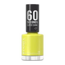 Rimmel 60 Seconds Super Shine Nail Polish - 155 Beach Breeze Please - Branded Beauty