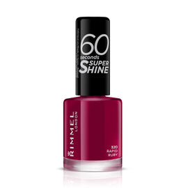 Rimmel 60 Seconds Super Shine Nail Polish - 320 Rapid Ruby - Branded Beauty