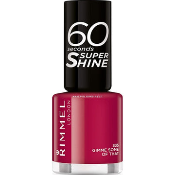 Rimmel 60 Seconds Super Shine Nail Polish - 335 Gimme Some Of That - Branded Beauty