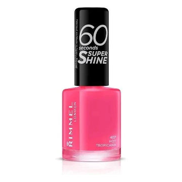 Rimmel 60 Seconds Super Shine Nail Polish - 407 Hot Tropicana - Branded Beauty